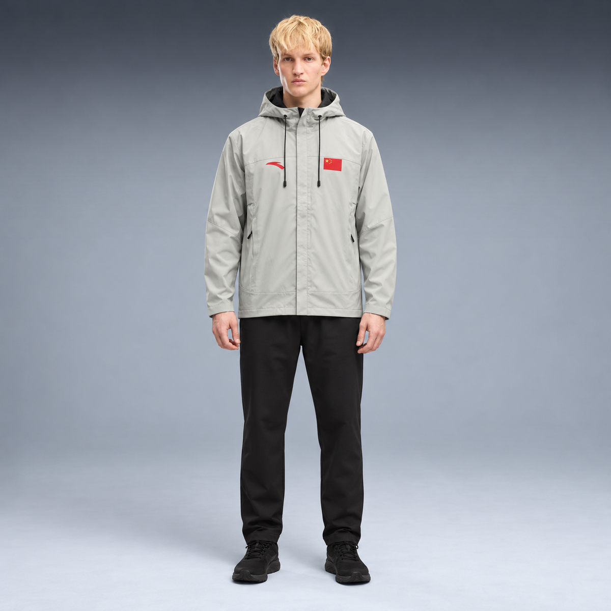 fd-gen yp-anta-china-hooded-windbreaker-67406--light-grey frente