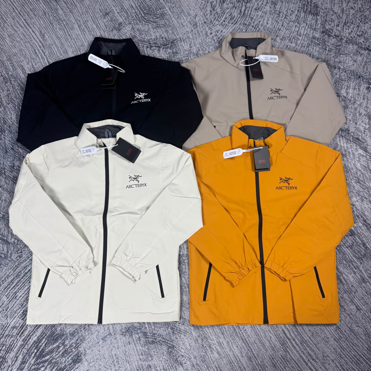 Arc'teryx Stand-Collar Windbreaker - Multicolor