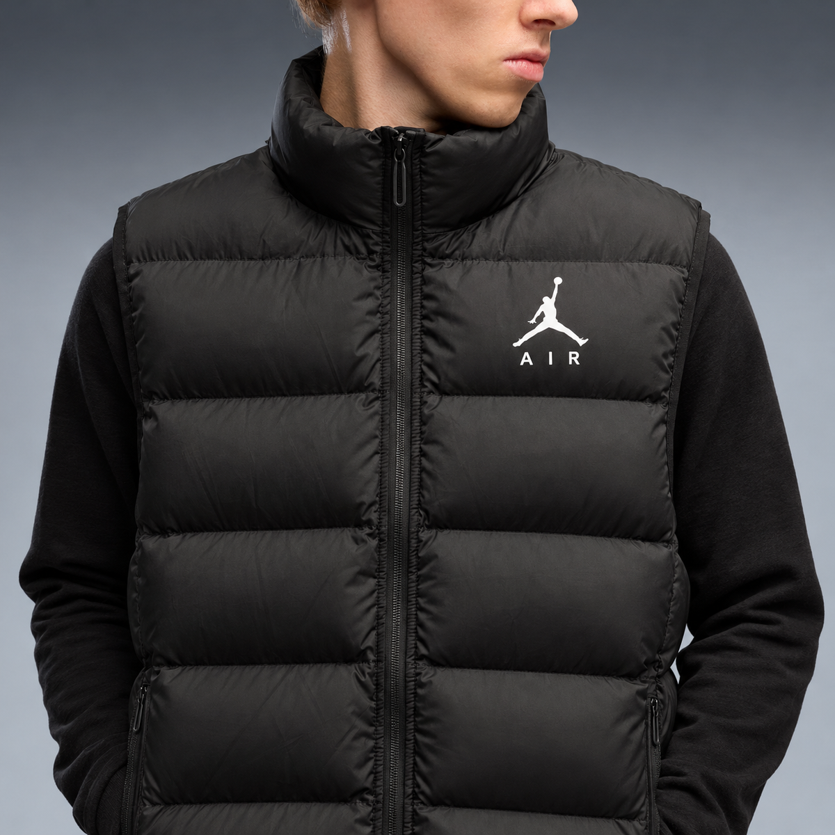 fd-gen yp-jordan-air-puffer-vest-black-50120 detalhe-peito