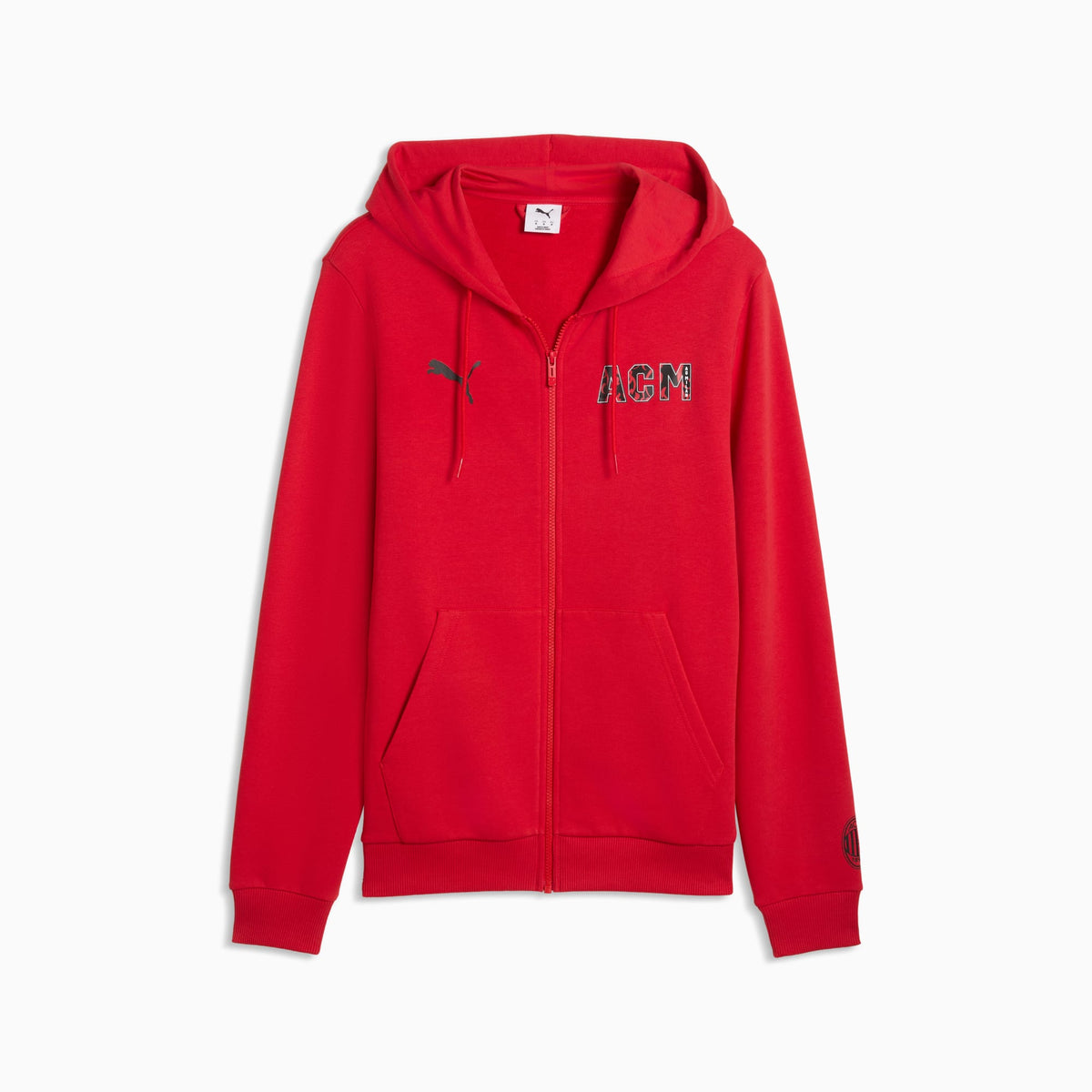 AC Milan ftblCulture Men's Zip-Up Hoodie