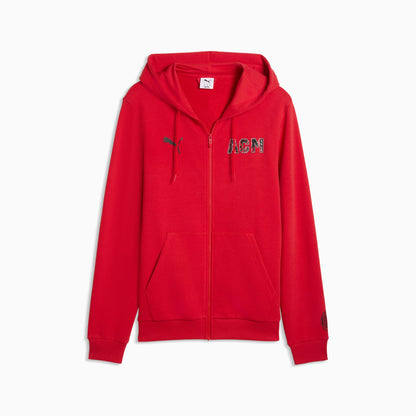 AC Milan ftblCulture Men's Zip-Up Hoodie