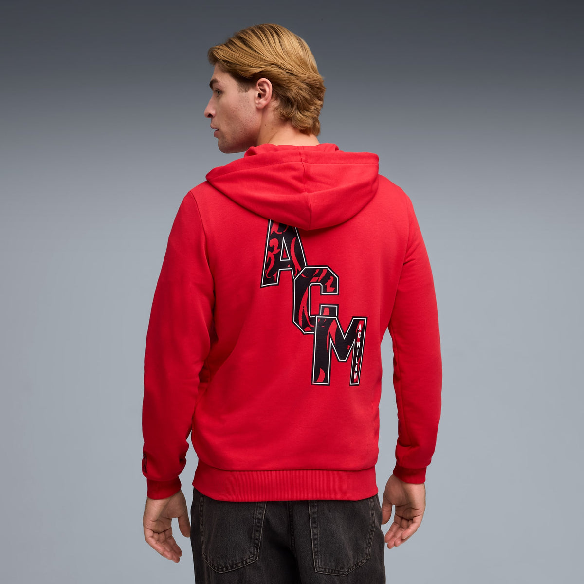 AC Milan ftblCulture Men's Zip-Up Hoodie