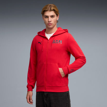 AC Milan ftblCulture Men's Zip-Up Hoodie