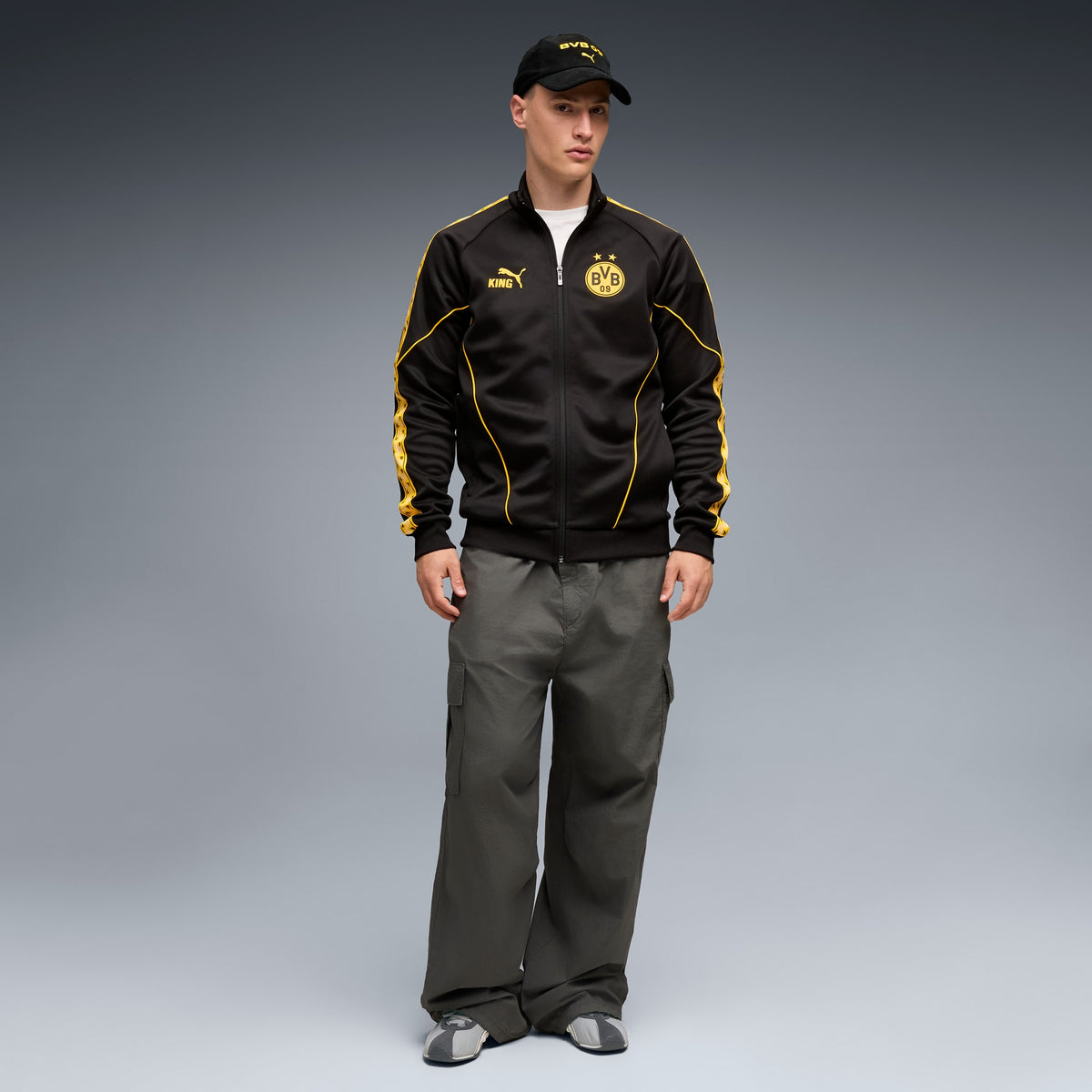 Borussia Dortmund KING Anthem Men's Full-Zip Soccer Jacket