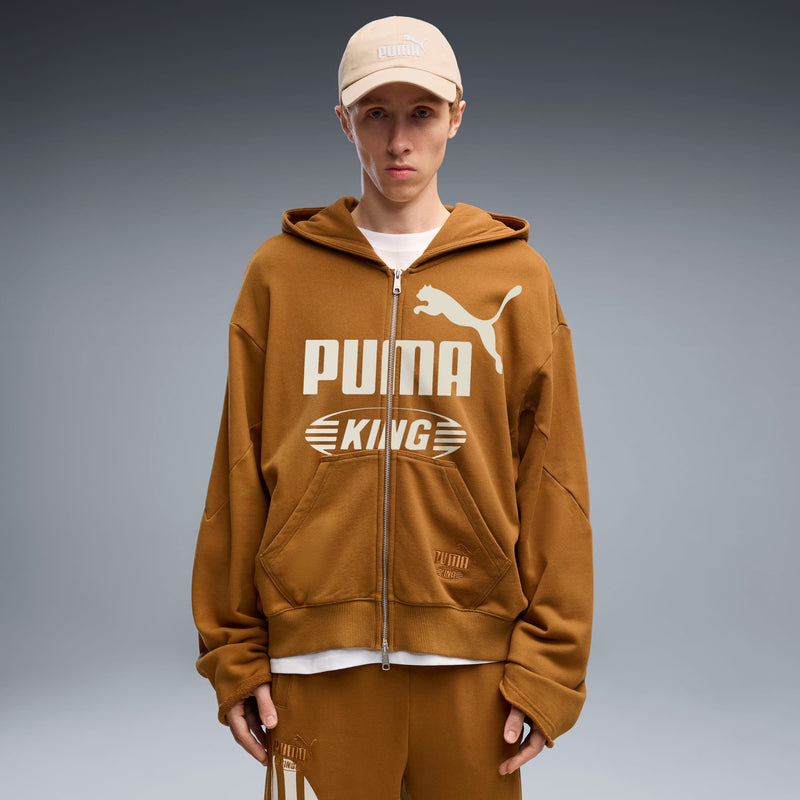 KING Men's Oversized Zip-Up Jacket