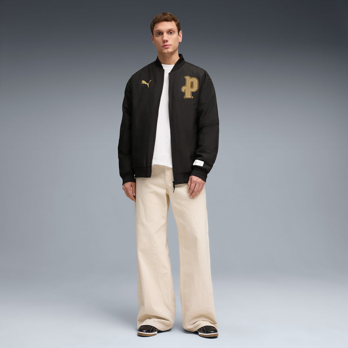 Manchester City 10th Anniversary Men's Soccer Bomber Jacket