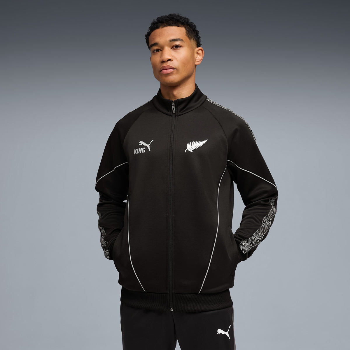 New Zealand KING Anthem Men's Soccer Jacket