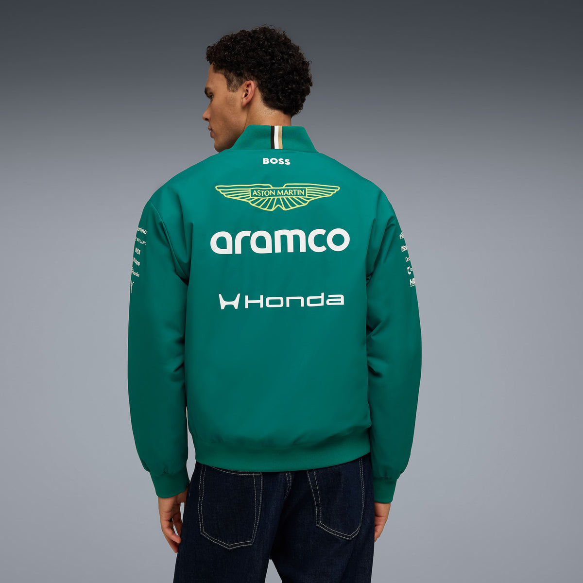 PUMA x ASTON MARTIN ARAMCO F1® TEAM Men's Replica Bomber Jacket