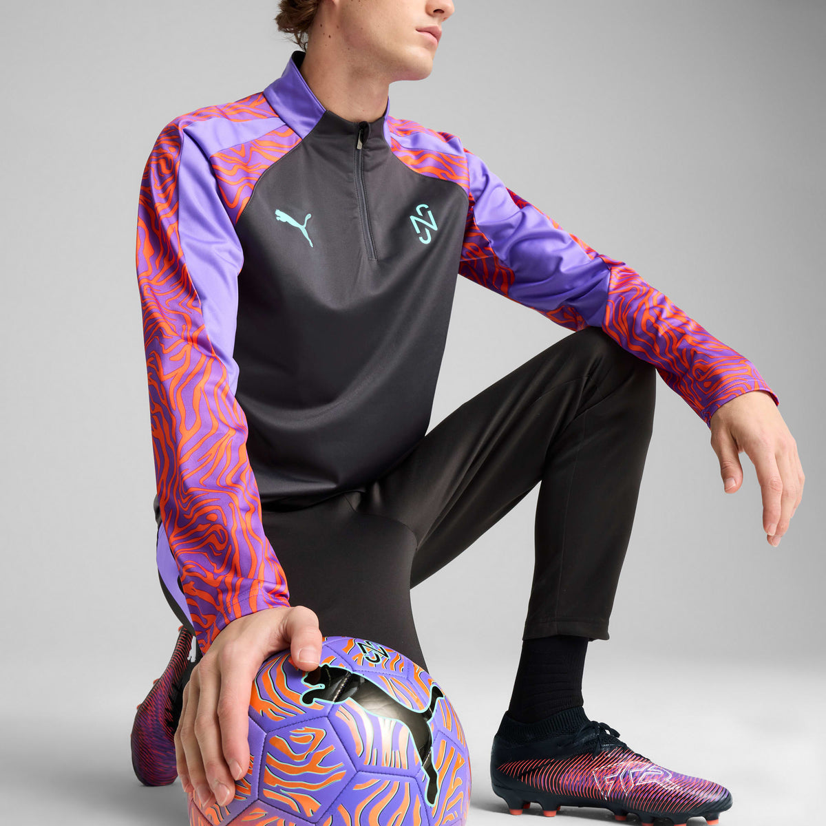 PUMA x NEYMAR Creativity Men's Quarter-Zip Soccer Top