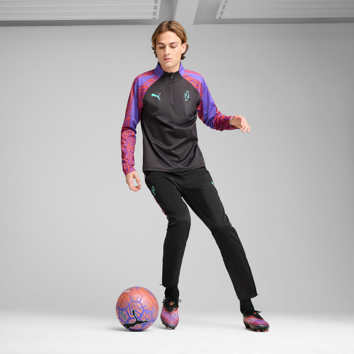 PUMA x NEYMAR Creativity Men's Quarter-Zip Soccer Top
