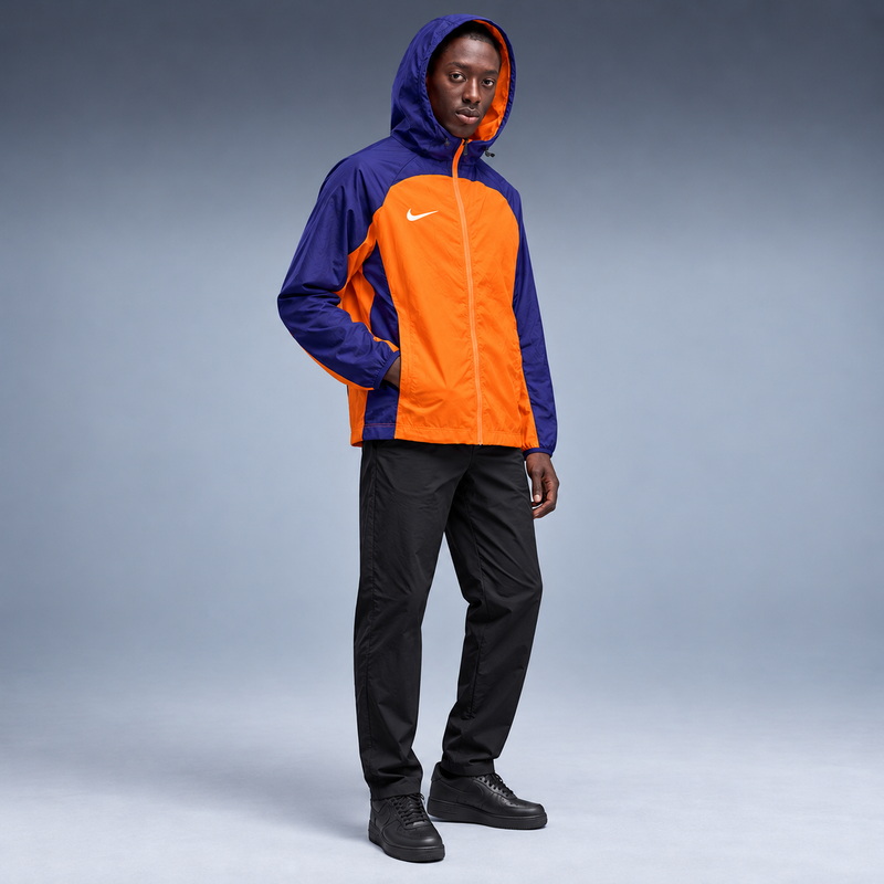 fd-gen corta-vento-nike-24-25-laranja tres-quartos