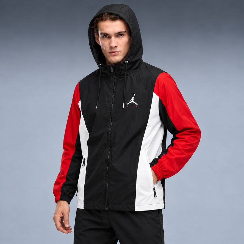fd-gen corta-vento-nike-24-25-vermelho-preto-branco tres-quartos