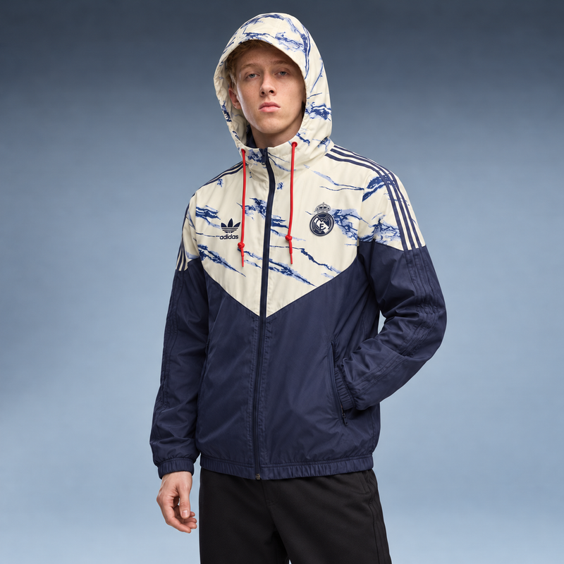 fd-gen corta-vento-real-madrid-24-25-azul-e-branco tres-quartos