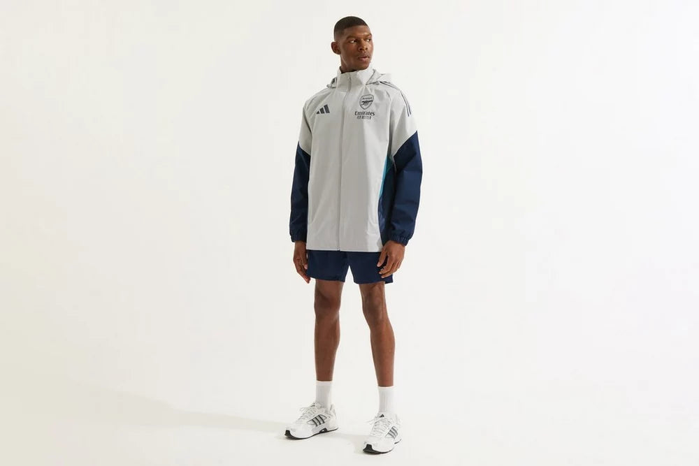 Jacket Arsenal 25/26 Grey All Weather