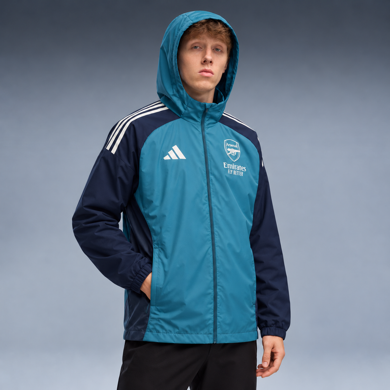 fd-gen jacket-arsenal-25-26-navy-all-weather tres-quartos