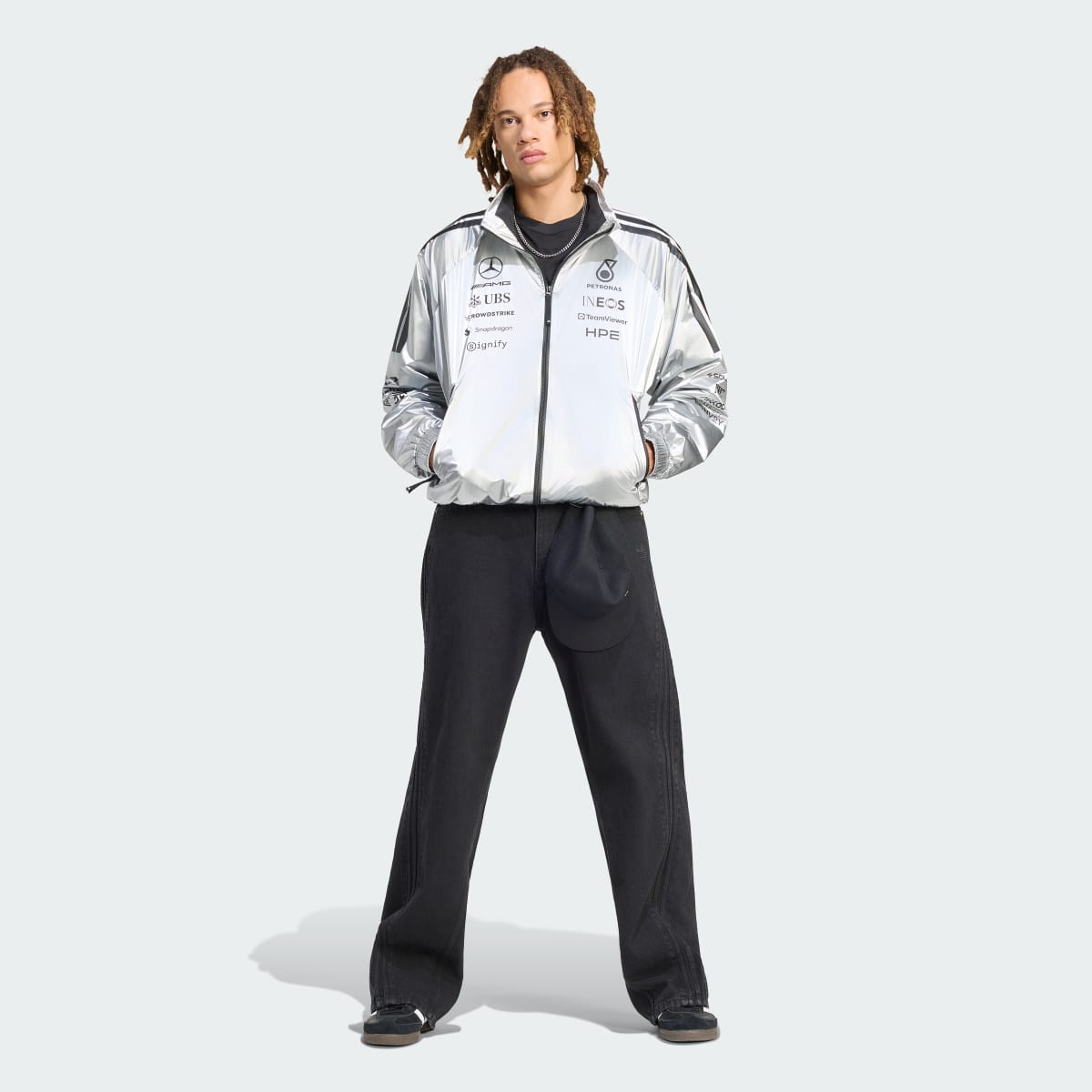 Mercedes - Amg Petronas Formula 1 Team Silver Jacket