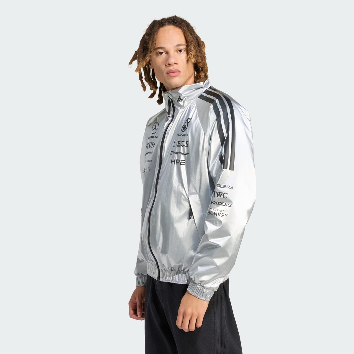 Mercedes - Amg Petronas Formula 1 Team Silver Jacket