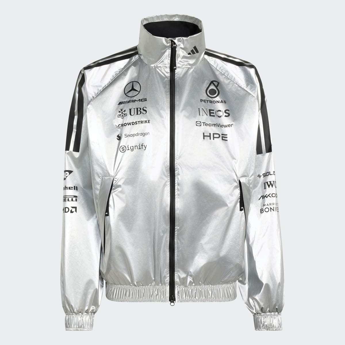 Mercedes - Amg Petronas Formula 1 Team Silver Jacket