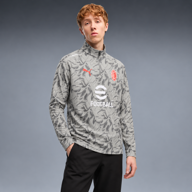 fd-gen sweatshirt-ac-milan-25-26-prematch tres-quartos