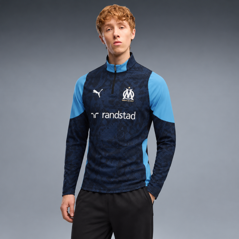 fd-gen sweatshirt-marseille-25-26-training-5 tres-quartos