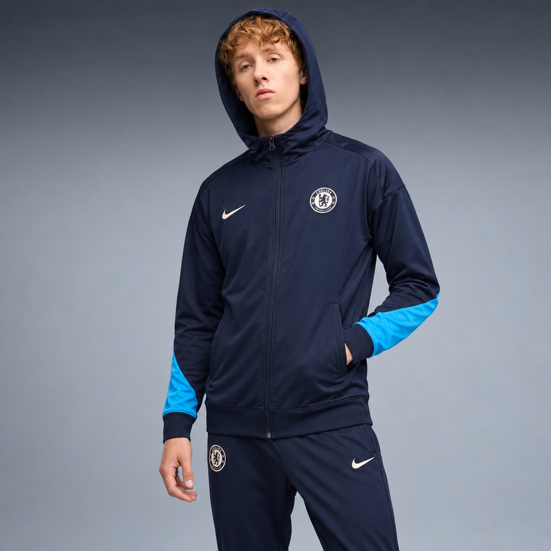 fd-gen tracksuit-chelsea-25-26-strike-hooded tres-quartos