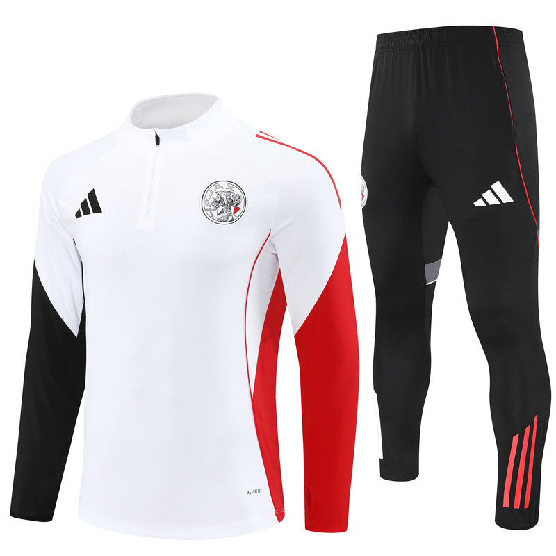 Training Suit Ajax 25/26 White - Winter