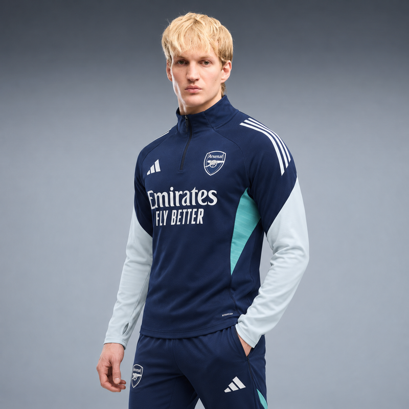 fd-gen training-suit-arsenal-25-26-blue-winter tres-quartos