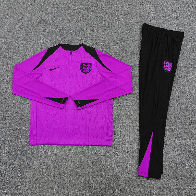 Training Suit England 25/26 Pink - Winter