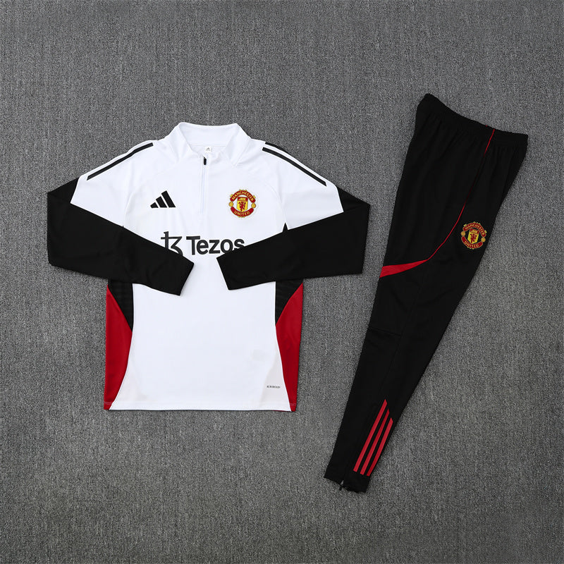 Training Suit Manchester United 25/26 White - Winter