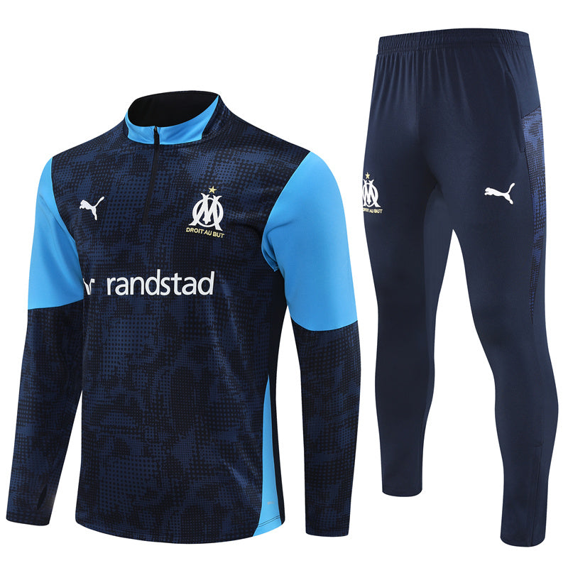Training Suit Marseille 25/26 Blue - Winter