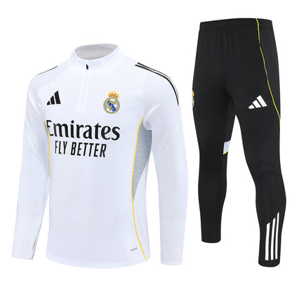 Training Suit Real Madrid 25/26 White - Winter