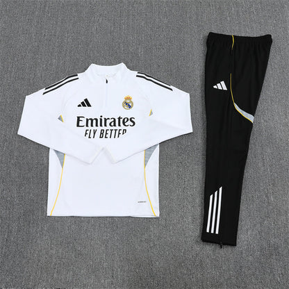 Training Suit Real Madrid 25/26 White - Winter