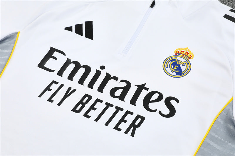 Training Suit Real Madrid 25/26 White - Winter
