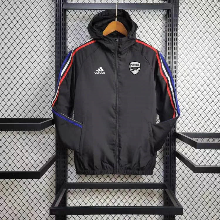 Windbreaker Arsenal 24/25 - Black e Red