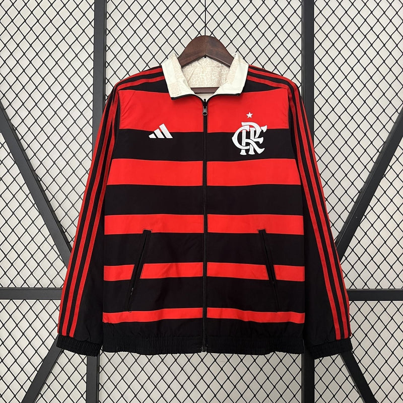 Windbreaker Flamengo - Preto e Vermelho
