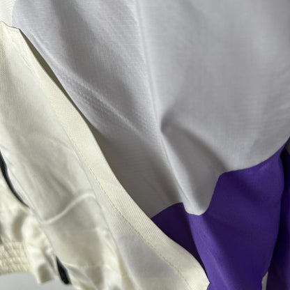 Windbreaker Flamengo - Roxo e Branco