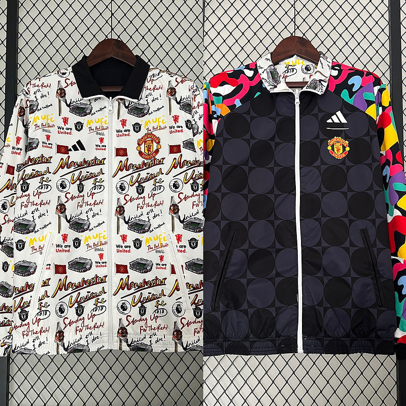 Windbreaker Manchester United Dupla Face