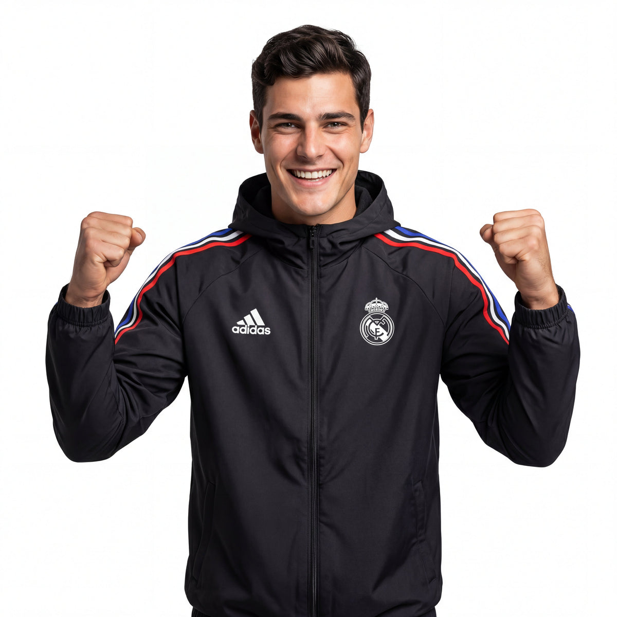 Windbreaker Real Madrid 24/25 - Black Red