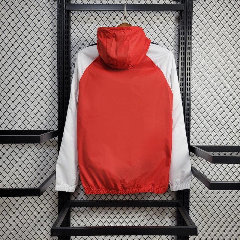 Windbreaker São Paulo 24/25 - Branco e Vermelho