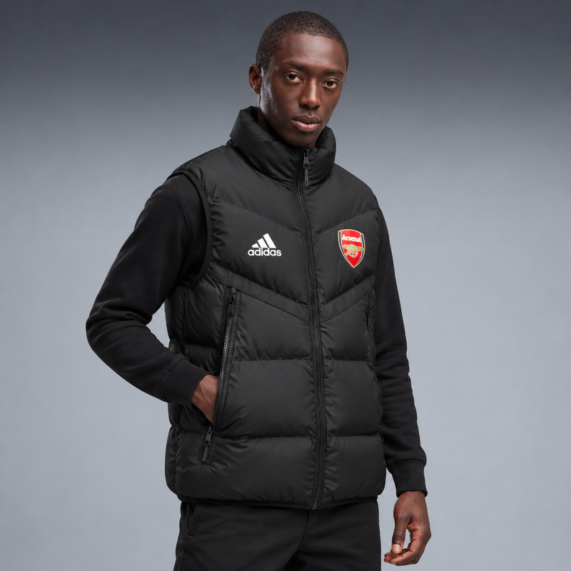 fd-gen yp-adidas-arsenal-puffer-vest-85982--black tres-quartos