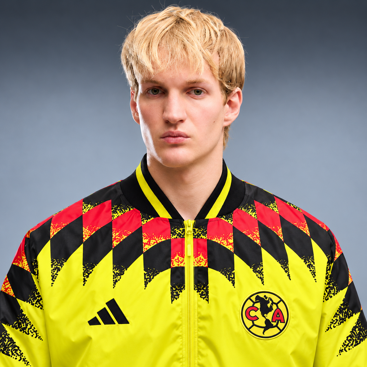 fd-gen yp-adidas-club-am-rica-windbreaker-yellow-black-red-056 capuz