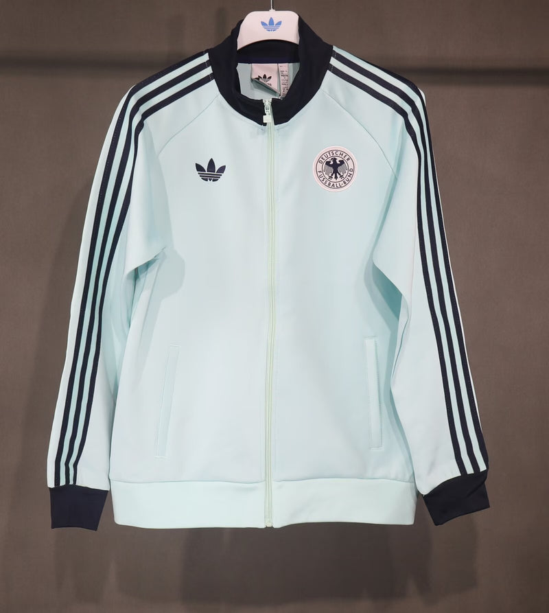 adidas Germany Track Jacket - Mint Green/Navy
