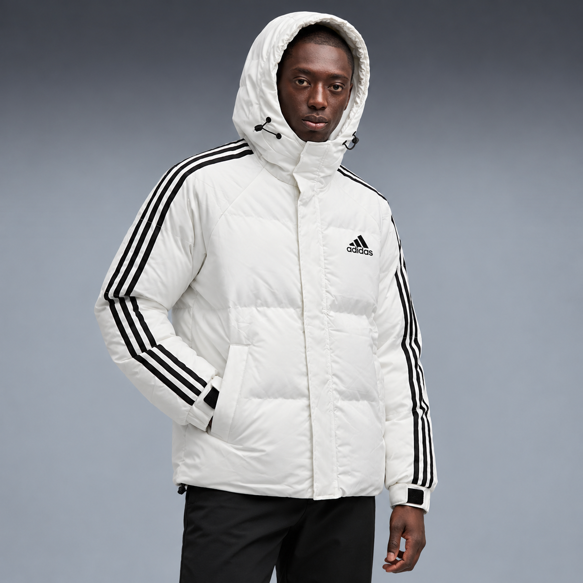 fd-gen yp-adidas-hooded-puffer-jacket-97214--white tres-quartos