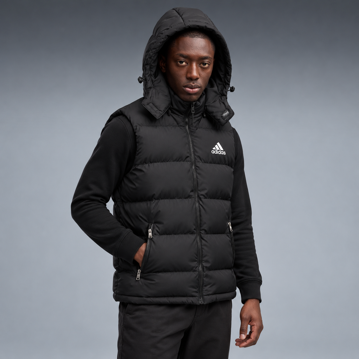 fd-gen yp-adidas-hooded-puffer-vest-29495--black tres-quartos