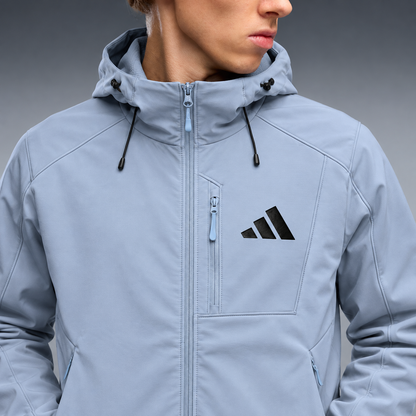 fd-gen yp-adidas-hooded-softshell-jacket-69661--light-blue detalhe-peito