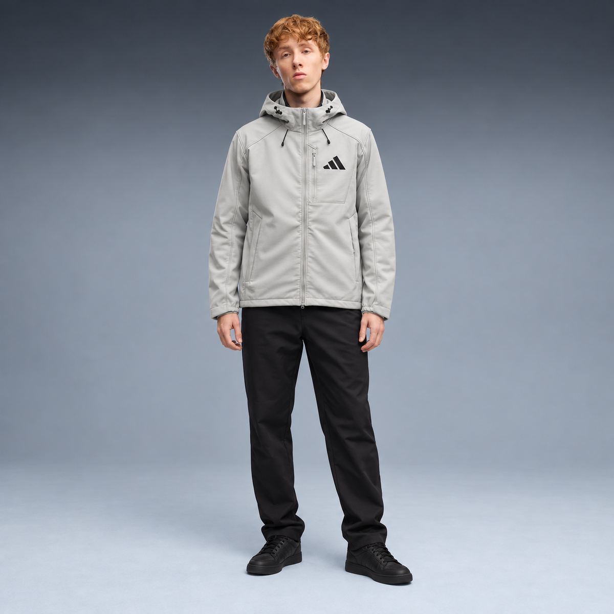 fd-gen yp-adidas-hooded-softshell-jacket-69661--light-grey frente