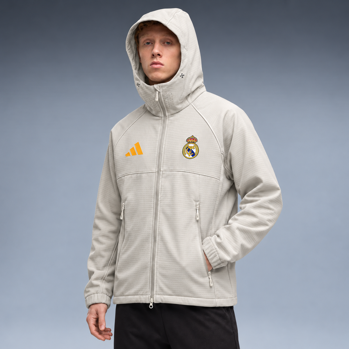 fd-gen yp-adidas-real-madrid-softshell-jacket-89566--light-grey tres-quartos