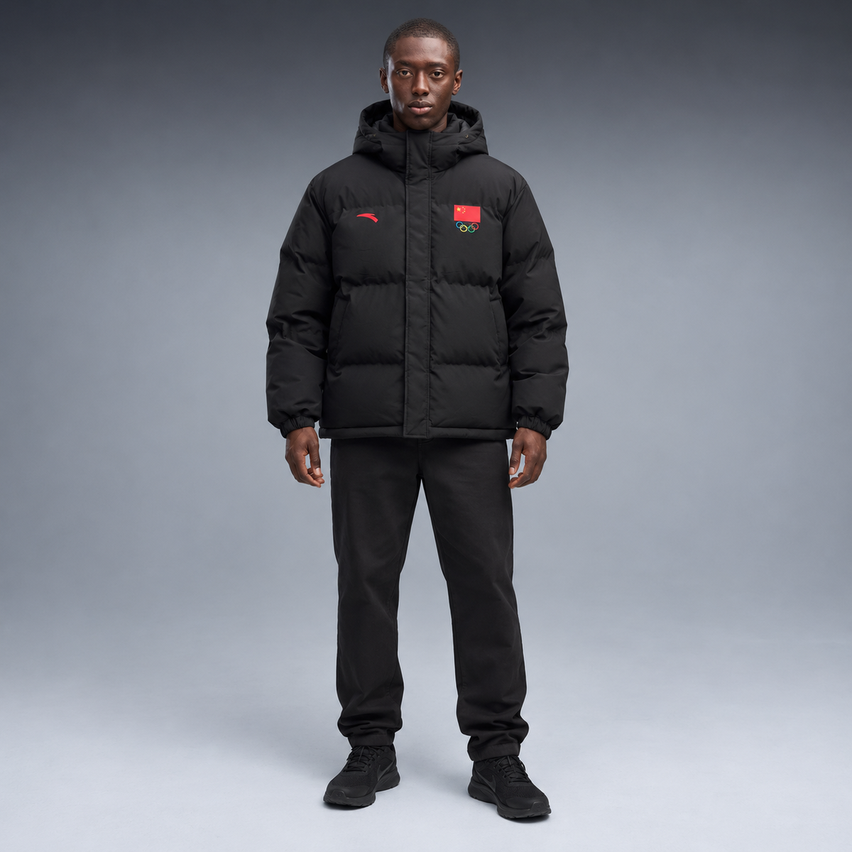 fd-gen yp-anta-china-hooded-puffer-jacket-93609--black frente