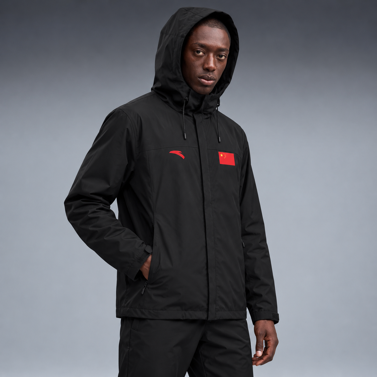 fd-gen yp-anta-china-hooded-windbreaker-67406--black tres-quartos