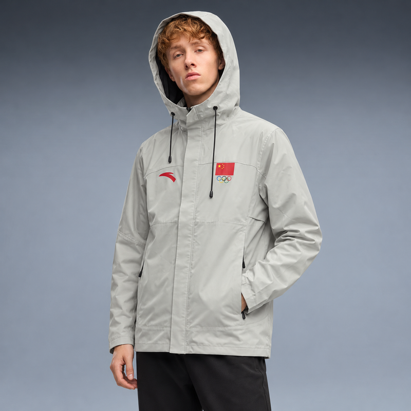 fd-gen yp-anta-china-hooded-windbreaker-light-grey-50874 tres-quartos